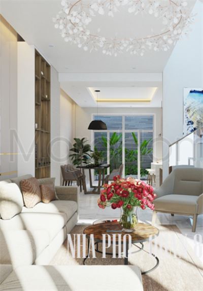 Thiết kế nhà phố Quận 8 - Anh Quân