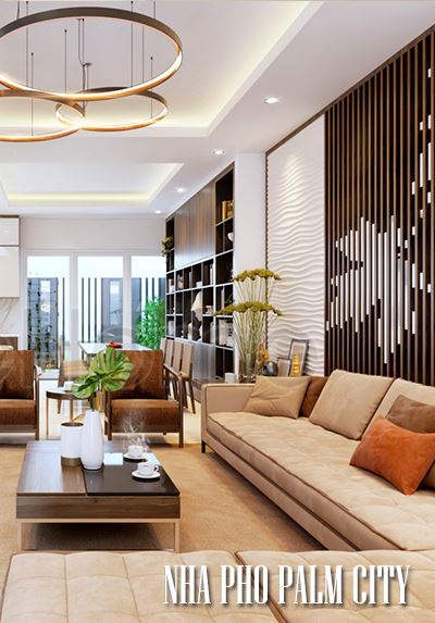 Thiết kế nhà phố nhà phố Palm City - Phong cách nội thất hiện đại